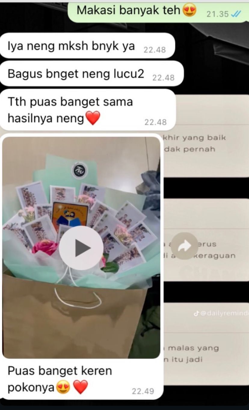 Customer testimonial